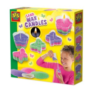 Kūrybos rinkinys SES Creative Sand Wax Candles 14710