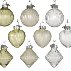 Eglutės žaisliukas, 5.5 cm, stiklas