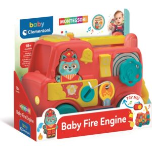 Edukacinis žaislas Clementoni Montessori Fire Engine - Image 2