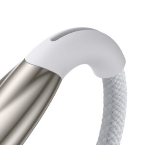 Baseus CADH000802 USB-C - USB-C PD kabelis 100W 5A 480Mb/s 2m - baltos spalvos - Image 6