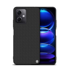Nillkin Textured dėklas skirtas Xiaomi Redmi Note 12 5G / Poco X5 5G Reinforced Nylon Cover juodos spalvos - Image 8