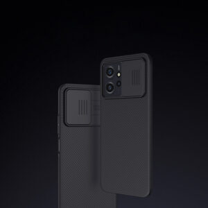 Xiaomi Redmi Note 12 Armored dėklas su Nillkin CamShield Case - juodos spalvos - Image 7