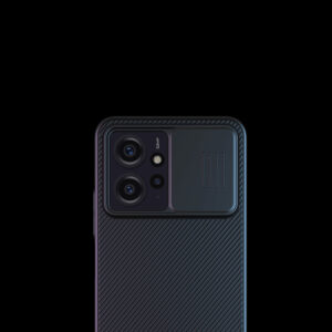 Xiaomi Redmi Note 12 Armored dėklas su Nillkin CamShield Case - juodos spalvos - Image 9