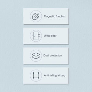 Nillkin Nature Pro armored dėklas su MagSafe for Apple iPhone 15 - baltos spalvos - Image 7