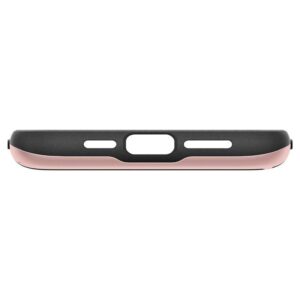 Spigen Slim Armor CS Apple iPhone 15 Pro Case - rožinės spalvos - Image 5