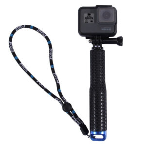 Selfie Stick Puluz for sports cameras (DJI, GoPro, Insta360)(black) - Image 1