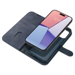 Spigen Wallet S Pro dėklas skirtas Apple iPhone 15 Pro - mėlynos spalvos - Image 6