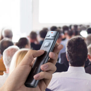 Baseus Orange Dot Wireless Laser Pointer for Presentations - pilkos spalvos (Battery Not Included) - Image 8