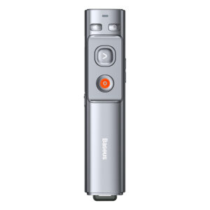 Baseus Orange Dot Wireless Laser Pointer for Presentations - pilkos spalvos (Battery Not Included) - Image 3