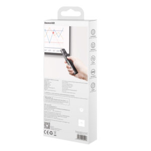 Baseus Orange Dot Wireless Laser Pointer for Presentations - pilkos spalvos (Battery Not Included) - Image 7