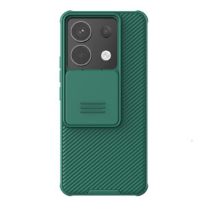 Nillkin CamShield Pro dėklas skirtas Xiaomi Redmi Note 13 Pro 5G / Poco X6 5G - žalios spalvos - Image 1