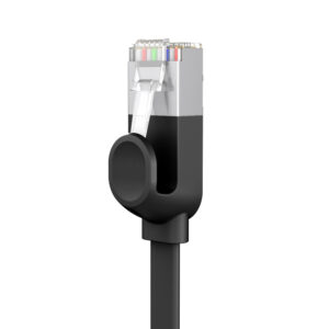 Baseus High Speed ​​flat Ethernet CAT6 RJ45 network cable 1m - juodos spalvos - Image 5