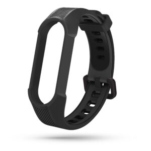 Tech-Protect Armor apyrankė skirta Xiaomi Mi Smart Band 5 / 6 / 6 NFC - juodos spalvos - Image 2