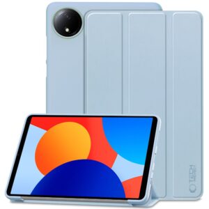 Tech-Protect SmartCase dėklas skirtas Xiaomi Redmi PAD SE - mėlynos spalvos