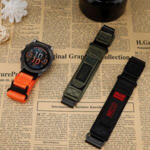 Tech-Protect Scout Pro apyrankė skirta Garmin Fenix 5 / 6 / 6 Pro / 7 / 8 (47MM) - žalios spalvos - Image 7