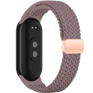 Tech-Protect NylonMag apyrankė skirta Xiaomi Smart Band 8 / 9 / NFC - violetinės spalvos - Image 2