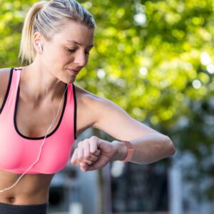 Tech-Protect Nylon apyrankė skirta Apple Watch 6 / 7 / 8 / 9 / 10 / SE (40 / 41 / 42 MM) - rožinės spalvos - Image 3