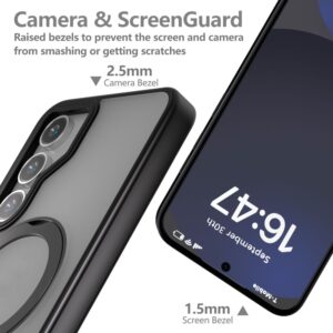 Tech-Protect MagRing MagSafe dėklas skirtas Samsung Galaxy S24 FE - juodos spalvos - Image 5