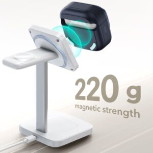 ESR Pulse Halolock Magsafe dėklas skirtas AirPods 4 - mėlynos spalvos - Image 5