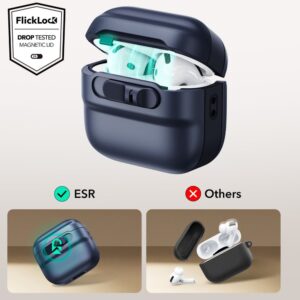 ESR Pulse Halolock Magsafe dėklas skirtas AirPods 4 - mėlynos spalvos - Image 6