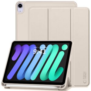 Tech-Protect SC Pen dėklas skirtas iPad Mini 6 / 7 / 2021-2024 - Beige