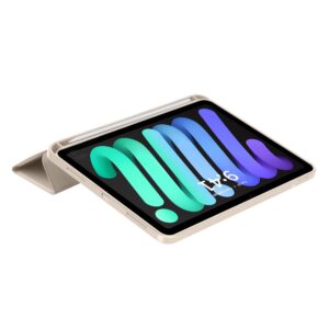 Tech-Protect SC Pen dėklas skirtas iPad Mini 6 / 7 / 2021-2024 - Beige - Image 2