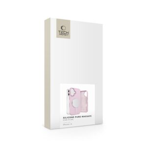 Tech-Protect Silicone PU MagSafe Apple iPhone 16 Case - rožinės spalvos - Image 2
