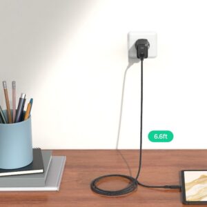 Spigen ArcStation Pro Charger + USB-C 65-W Cable - juodos spalvos - Image 4