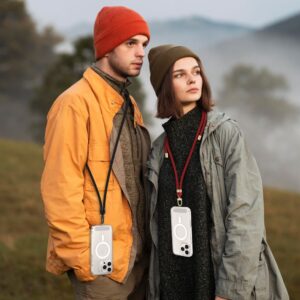 Tech-Protect C7S Rope Crossbody Strap Leash - Red - Image 3