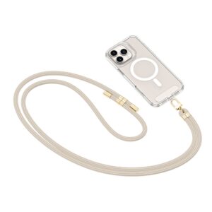 Tech-Protect C7S Rope Crossbody Strap Leash - Beige - Image 2