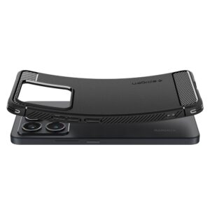 Spigen Rugged Armor dėklas skirtas Xiaomi 14T - Matte juodos spalvos - Image 9
