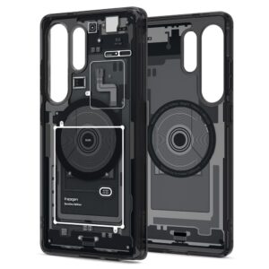 Spigen Ultra Hybrid Mag dėklas skirtas Samsung Galaxy S25 Ultra Zero One - juodos spalvos - Image 2
