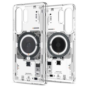 Spigen Ultra Hybrid Mag dėklas skirtas Samsung Galaxy S25 Ultra Neo One - skaidrus - Image 2