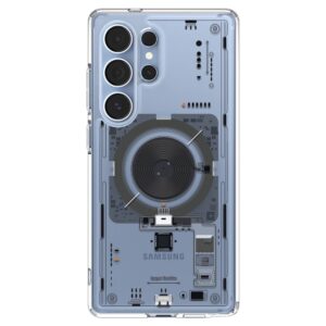 Spigen Ultra Hybrid Mag dėklas skirtas Samsung Galaxy S25 Ultra Neo One - skaidrus - Image 3