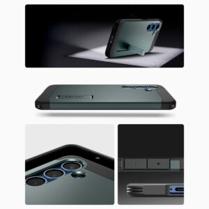 Spigen Tough Armor MagSafe dėklas skirtas Samsung Galaxy S25 - žalios spalvos - Image 7