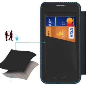 Dux Ducis Skin X Pro case for Samsung Galaxy S25 with MagSafe and wallet - black - Image 5