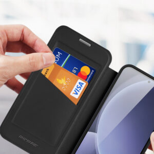 Dux Ducis Skin X Pro case for Samsung Galaxy S25 with MagSafe and wallet - black - Image 7