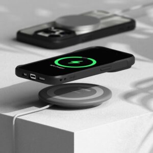 Ringke Fusion Bold Apple iPhone 15 Pro Max Case - Matte juodos spalvos - Image 6