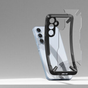 Ringke Fusion X dėklas skirtas Samsung Galaxy A55 5G - juodos spalvos - Image 6