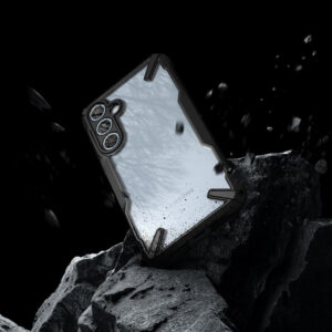 Ringke Fusion X dėklas skirtas Samsung Galaxy A55 5G - juodos spalvos - Image 9