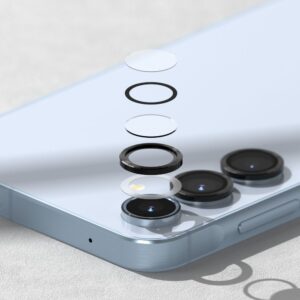 Ringke Camera Frame Protector skirtas Samsung Galaxy A35 / A55 5G - juodos spalvos - Image 4