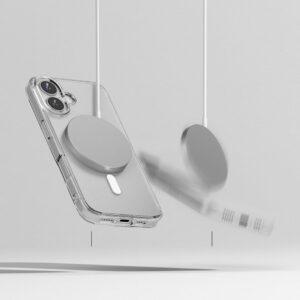 Ringke Fusion MagSafe Apple iPhone 16 Case - skaidrus Matte - Image 6