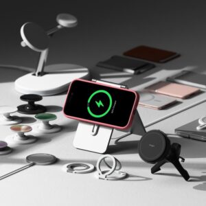 Ringke Silicone MagSafe Apple iPhone 16 Case - rožinės spalvos - Image 5