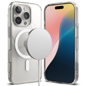 Ringke Fusion MagSafe Apple iPhone 16 Pro Case - skaidrus - Image 1
