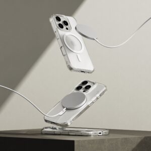Ringke Fusion MagSafe Apple iPhone 16 Pro Case - skaidrus Matte - Image 5