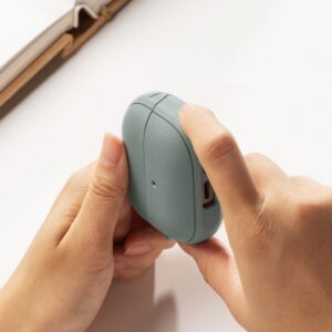 Ringke Onyx MagSafe dėklas skirtas Samsung Galaxy Buds 3 / 3 Pro - žalios spalvos - Image 4