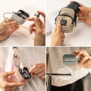 Ringke Onyx MagSafe dėklas skirtas Samsung Galaxy Buds 3 / 3 Pro - žalios spalvos - Image 7