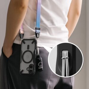 Ringke Fusion X MagSafe dėklas skirtas Iphone 16 - juodos spalvos - Image 8