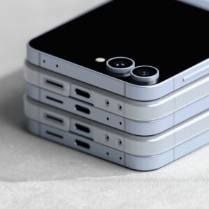 Ringke Slim dėklas skirtas Samsung Galaxy Z Flip 6 - skaidrus Matte - Image 5