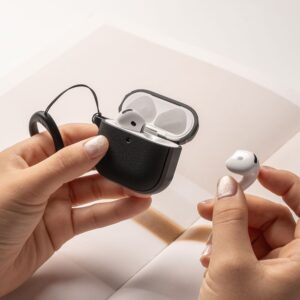 Ringke Onyx MagSafe dėklas skirtas Apple AirPods 4 - juodos spalvos - Image 5